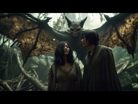 Um Monstro morcego Radioativo aterroriza uma família. Filme de Terror Completo Dublado