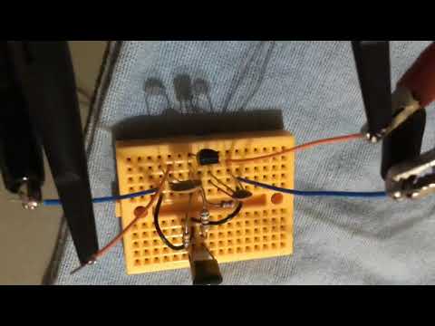 Verificando a curva de resposta de frequência de pré-amplificador de RF