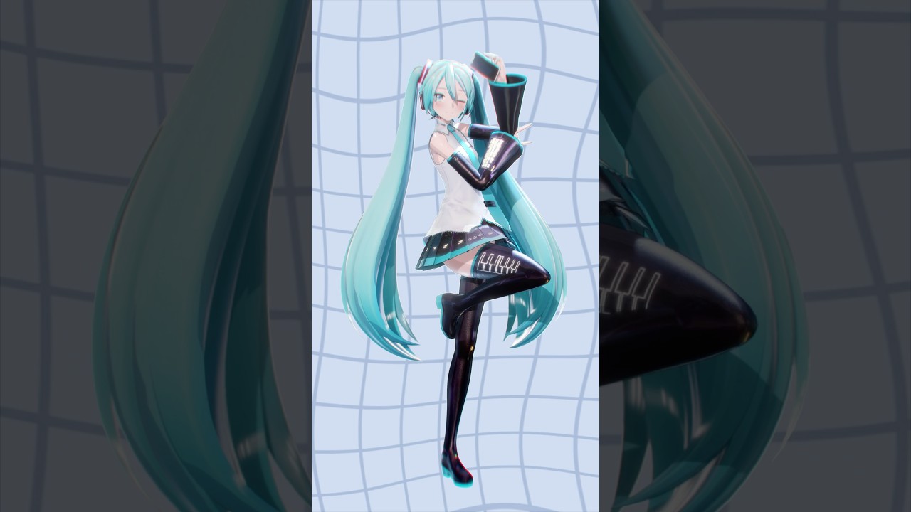【MMD】 お返事まだカナ💦❓おじさん構文😁❗️ | YYB式初音ミク #shorts #初音ミク