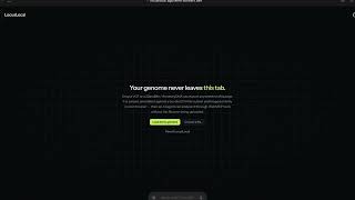 LocusLocal: In-Browser Genomic Variant Triage via In-Tab WebMCP Tools