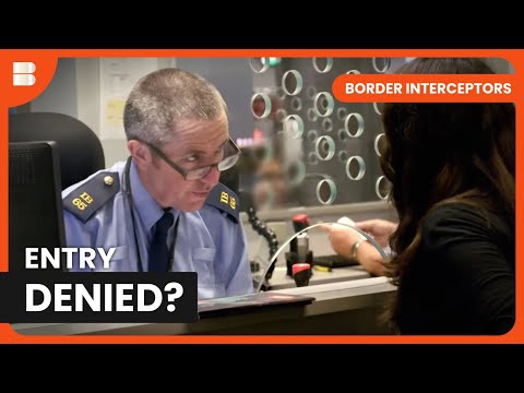 Inside A Tense Immigration Interview | Border Interceptors