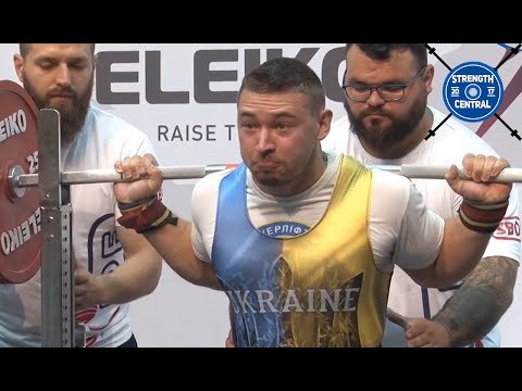 Anatolii Novopismennyi  - 1st Place 93 kg - IPF Worlds 2019 - 852.5 kg Total