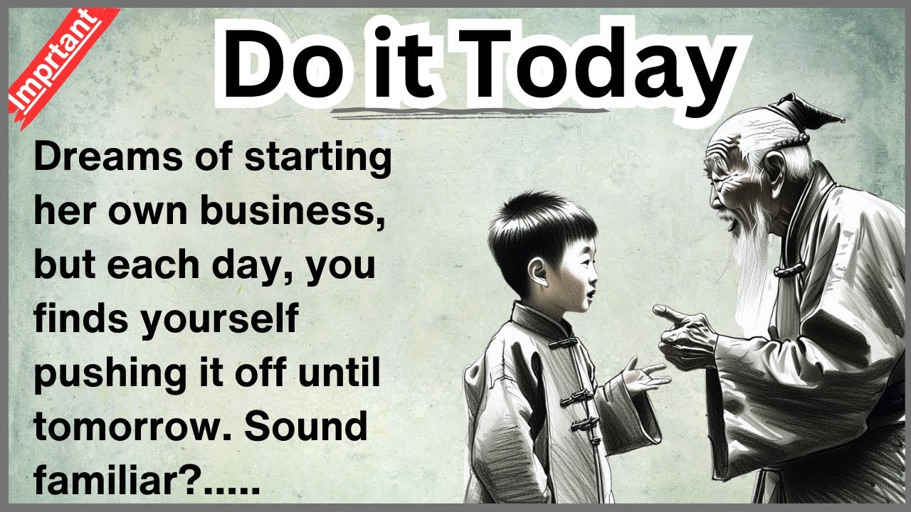 learn English through story level 3 | do it today | episode #000058