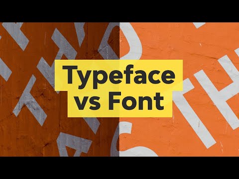 Typeface vs Font: What is the Difference Between Them?