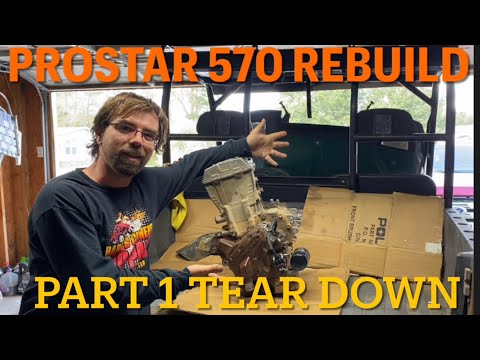 Polaris 570 Rebuild Part 1- Teardown