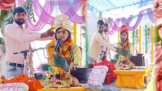 Alka Shastri's maternal uncle and brother came from Meghpura to Akbarpura to honour her.