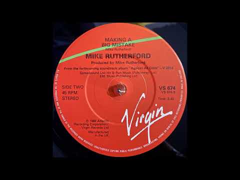 Mike Rutherford - Making A Big Mistake (1984)