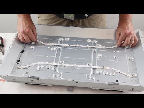 Samsung 32" TV LED Strip Replacement - 32EH TV Model - BN96-28763A No Backlights & Blank Screen