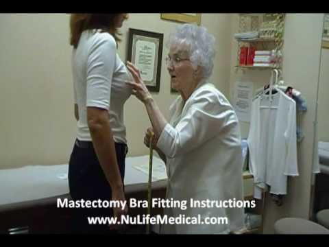 Mastectomy Bra Fitting Instructions