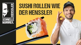 Sushi rollen wie der Henssler | Hensslers Anleitungen, Tipps & Tricks
