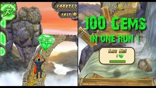 How to get 100+ GEMS in one Run in Temple Run 2