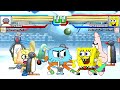 Mugen Request 111 Pingu Flapjack Gumball Watterson Vs SpongeBob Patrick Darwin