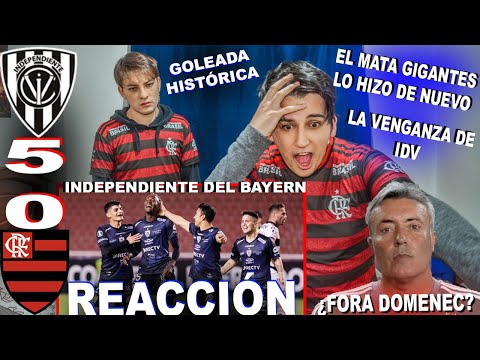 REACCIÓN IDV 5 VS FLAMENGO 0 / COPA LIBERTADORES/ LA VENGANZA DE INDEPENDIENTE DEL VALLE RESUMEN