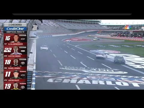 Brandon Brown Finishes A NASCAR XFinity Race Backwards