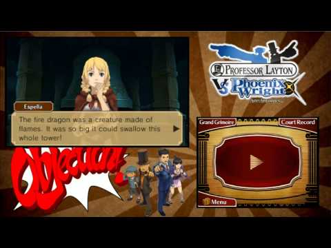 Prof. Layton vs. Phoenix Wright: Ace Attorney pt164 - Traumatized Witness