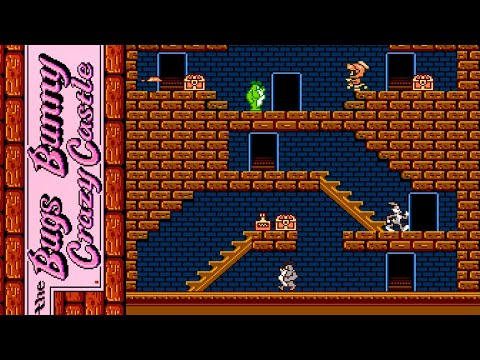 Bugs Bunny Crazier Castle (2022 Crazy Castle Hack) Playthrough - MiSTer FPGA Capture