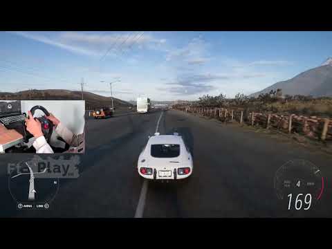 Thumbnail for Toyota 2000GT 1969 - 3rd Person & Top Speed｜ Forza Horizon 5 + Steering Wheel 4K 60FPS by Toyota 2000GT