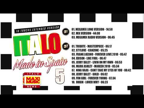 ▶️ 𝗜𝗧𝗔𝗟𝗢 𝗠𝗔𝗗𝗘 𝗜𝗡 𝗦𝗣𝗔𝗜𝗡 𝟱 - Mixed By Juan Martinez (Radio Version) 🎹