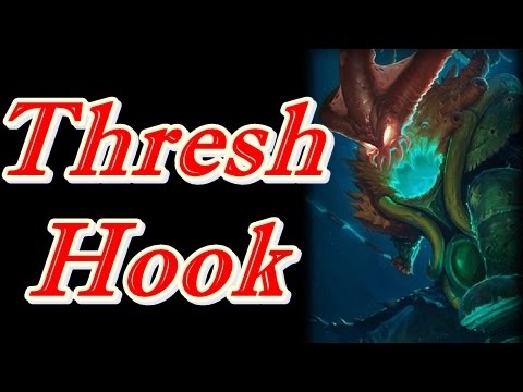 LOL Pro - Awesome Thresh Hook Shaco Invisible - NA SoloQ
