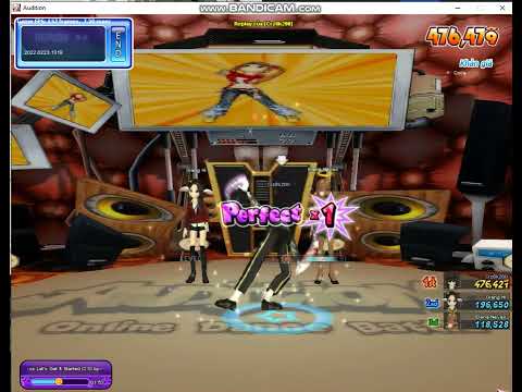 Audition Crazy 8k - Let's Get It Started - 210 Bpm Combo x 13 ( Crz8k200 )