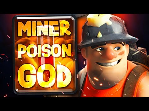 Best miner poison deck (Clash Royale)