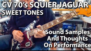 Video thumbnail for Squier Classic Vibe 70s Jaguar Review And Sound Samples by Tony Lee Glenn