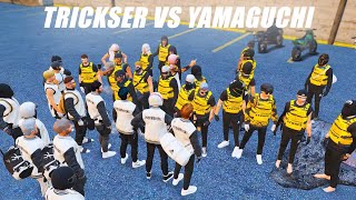 Download lagu BIG WAR 25 VS 20 - TRICKSTER VS YAMAGUCHI ! GTA V ROLEPLAY mp3