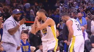 Stephen Curry Disrespects Entire Magic Crowd With Sleep Taunt After Clutch Shot! Warriors vs Magic