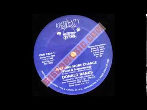 Donald Banks  "Just One More Chance"  (1983)