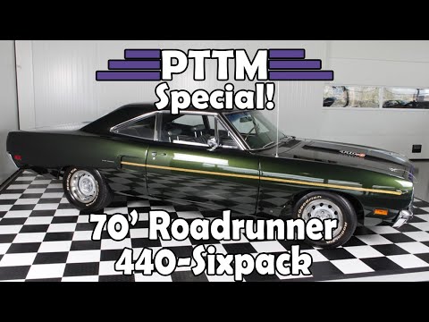 Amazing completely restored & matching 1970 Plymouth Roadrunner 440-Sixpack 4-speed