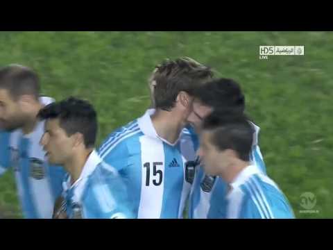 Messi's second goal VS Paraguay in a friendly 11 09 2013