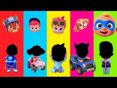 Wrong eyes👀 NEW EPISODES/ Sheriff Labrador x Rocky & BabyBoss Puzzle Wrong HeadsEYE PUZZLE WORLD #84