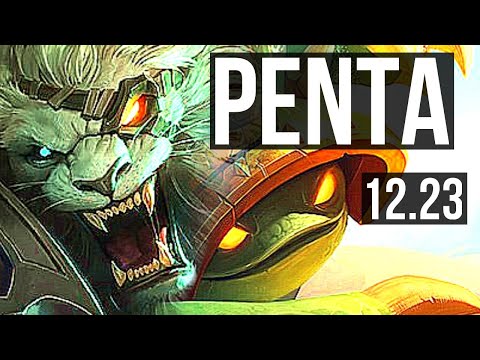 RENGAR vs RAMMUS (JNG) | Penta, 69% winrate, Legendary, 13/4/8 | EUW Grandmaster | 12.23