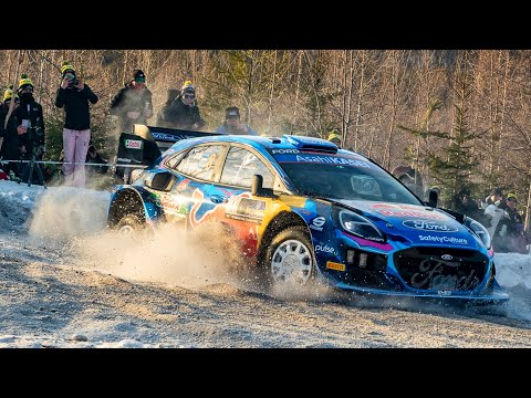 Ott Tänak 🥇 & M-Sport Rally Sweden 2023 Hot Moments 🔥 | Full HD ®