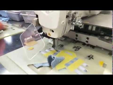Швейный автомат программируемой строчки Autosew ASM-3020 video