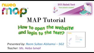 MAP Tutorial _ How to open and login to the test