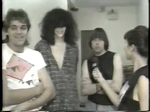 Ramones -  Interview Canadian TV (1987)