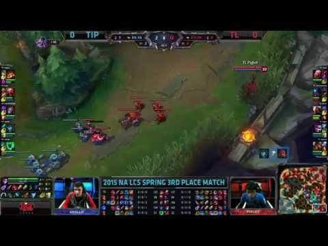 ''NA LCS TIP vs TL Game 3 Highlights (NA LCS Spring 2015 Playoffs 3rd Place)**