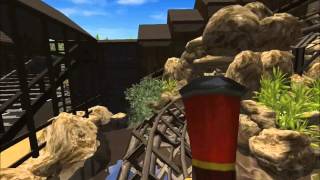 RCT3 Replicas: Calamity Mine (Walibi Belgium) HD