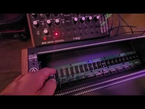 Arturia Rackbrute Moog Dfam Eurorack Build ( no power cables for modules )