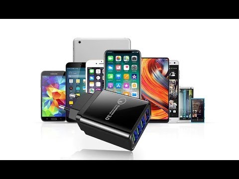 Зарядное устройство с поддержкой Quick charge 3.0 на 3 USB и на 4 USB порта