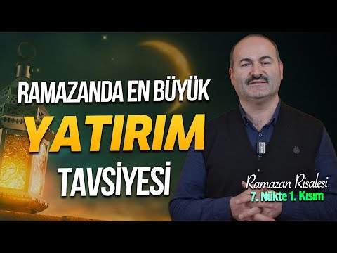 Ahirette Pişman Olmamak İçin Büyük Fırsat | Ramazan Risalesi 7. Nükte 1- Said Şaşmaz | Hisar Kapısı