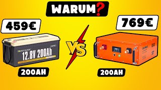 Die Wahrheit über die BMS von Lithium batterien LiFePO4 ➡️ Creabest VS Power Queen 200Ah
