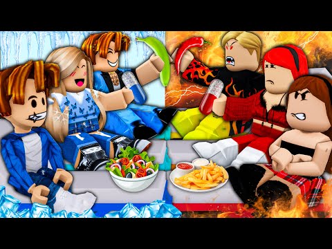 ROBLOX LIFE - FUNNY MOMENTS: Unfortunate Battle Of Peter's Fire-Ice  Family ALL EPISODES