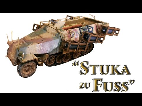 Tamiya Sd.Kfz 251 Stuka Zu fuss - Final Reveal
