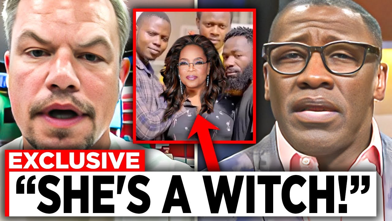 Matt Damon BACKS Shannon Sharpe To REVEAL Oprah’s SCARY Agenda