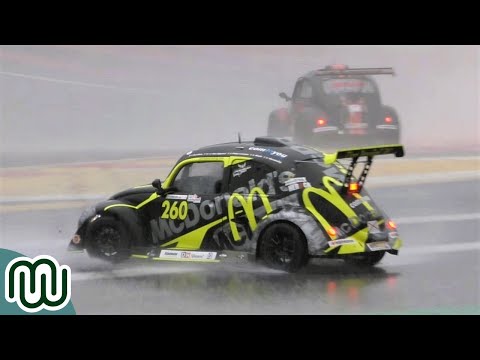 25 Hours VW Fun Cup 2023: Rain Chaos Crash, Lots of Spins & Action at Spa-Francorchamps
