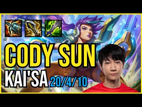 CODY SUN - KAI'SA vs ZVEN - TRISTANA ADC - NA Challenger - Patch 11.6