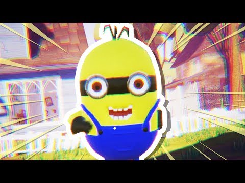 NEIGHBOR IS A MINION NOW?!?! (Hello Neighbor Mods) Video