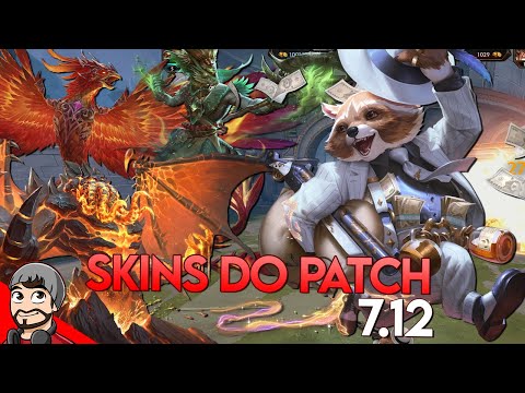 SKINS DO PATCH 7.12 IN-GAME E COMO CONSEGUIR ELAS - PARTE 1 - ⚡ Smite BR